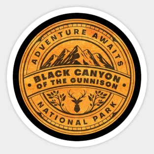 Black Canyon Of The Gunnison National Park Sticker